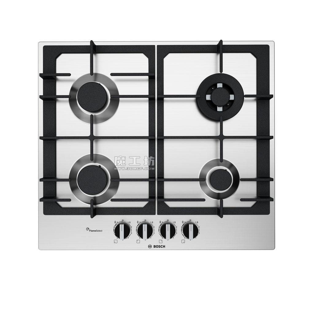 博世 Series 6 Gas Hob 60 cm PCH6A5C90