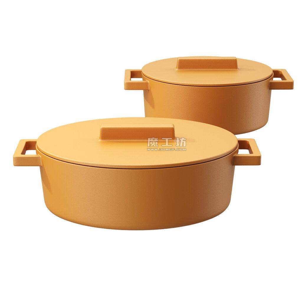 Sambonet Terra Cotto Cast Pot Set Large