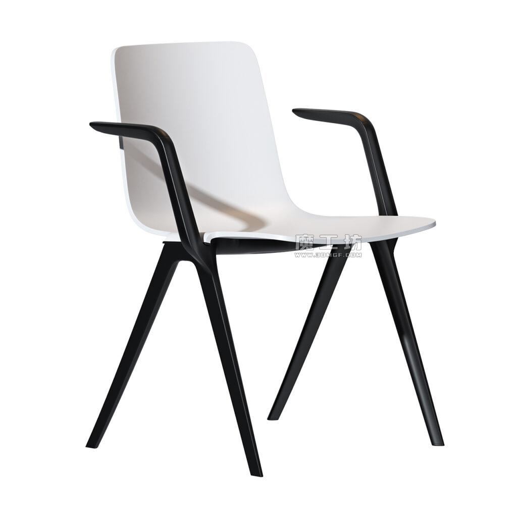 A- Brunner Chair Stacking Armchair 9709