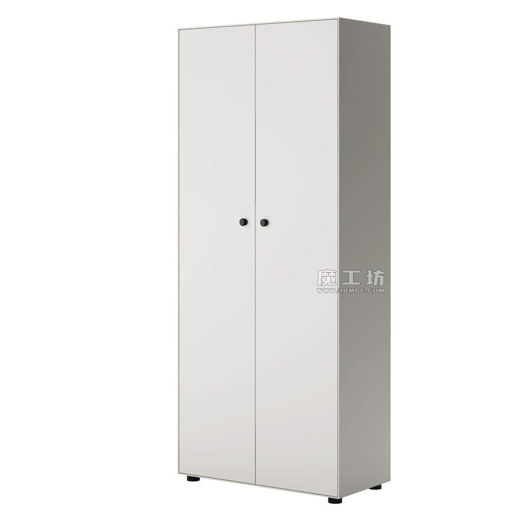 Piure Link Vitrine Storage with Doors 150 and 187