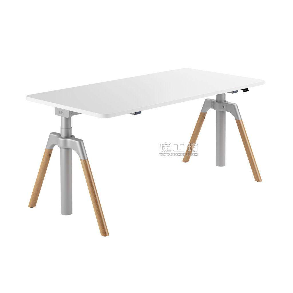 TALO. Konig+Neurath YOU Desk Round A-Leg