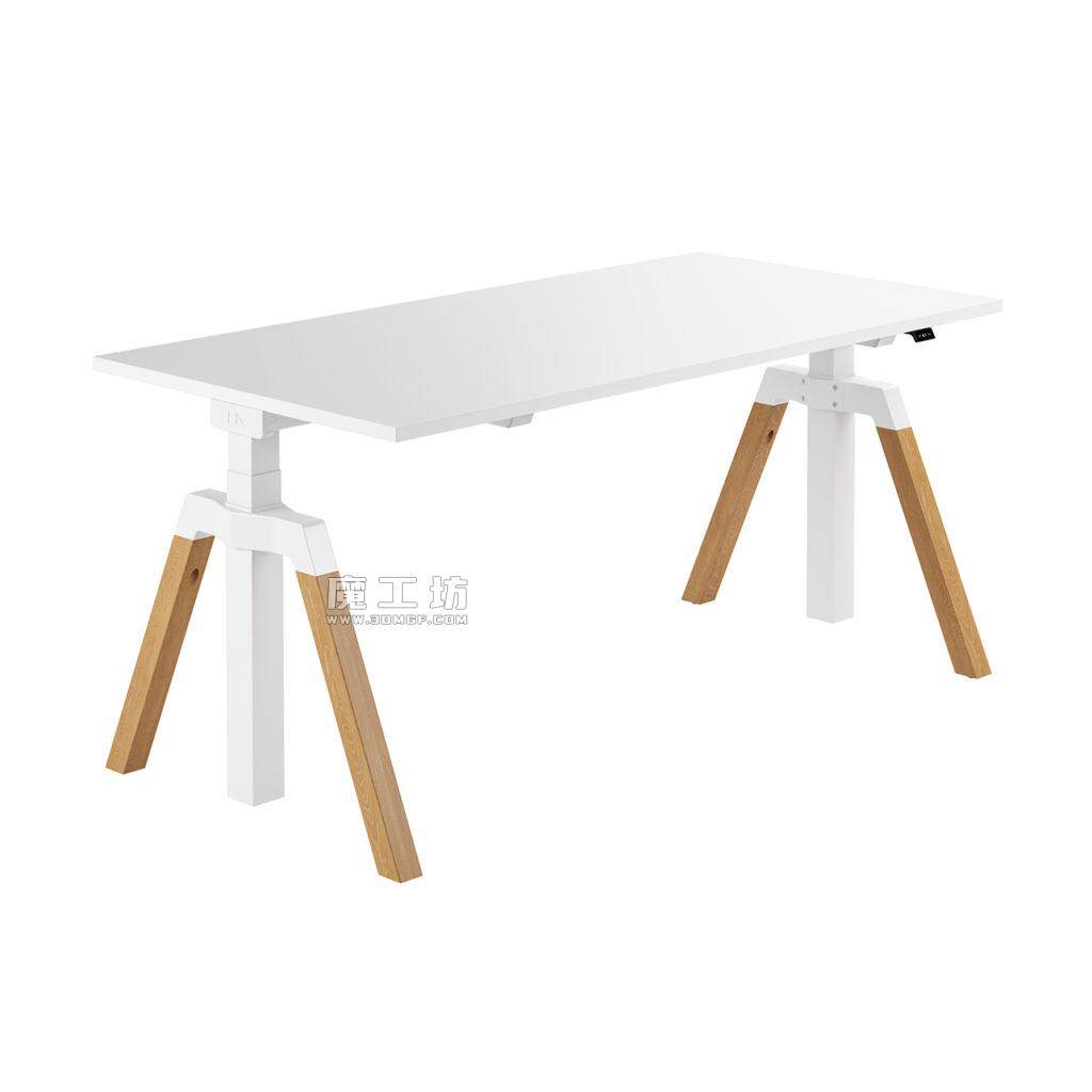 TALO. Konig+Neurath YOU S Office Desk A-leg