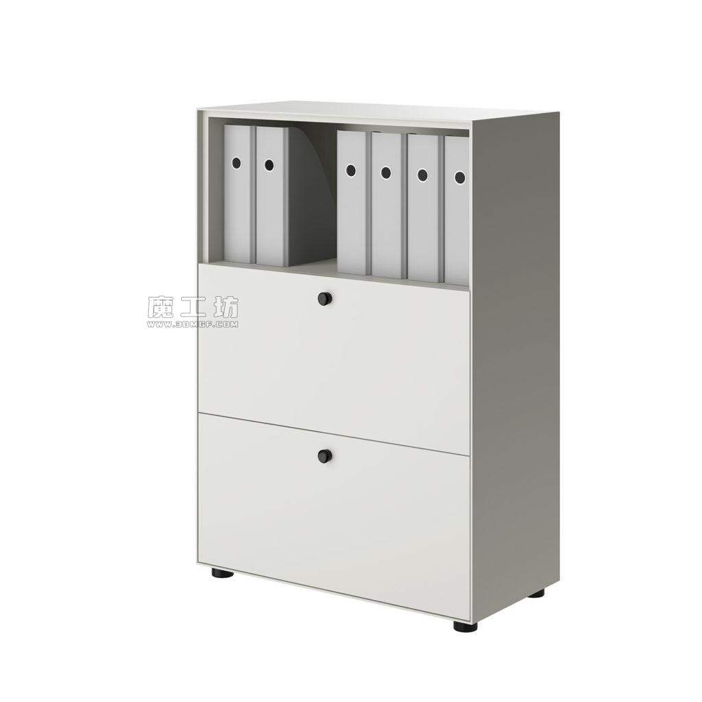 Link Vitrine 玻璃储物柜开放抽屉 75 and 112 Piure