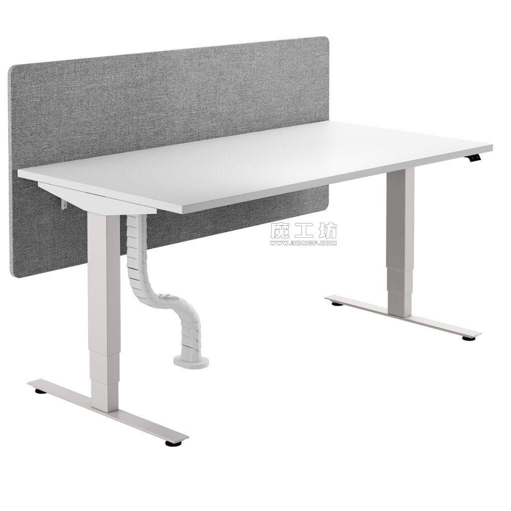 Nevi 坐站两用桌 配屏风 Herman Miller