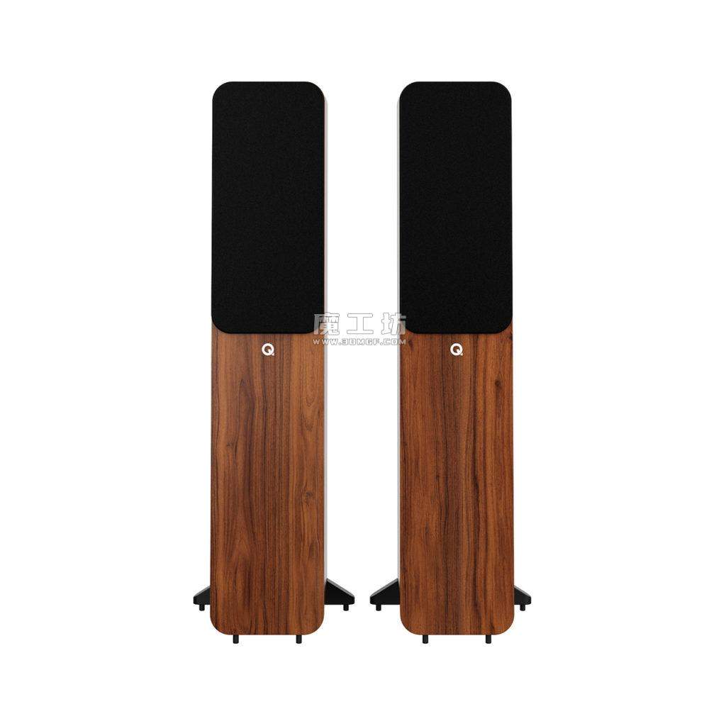 Q Acoustics 3050i 胡桃木色 落地音箱