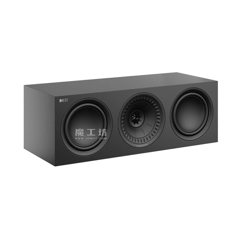 KEF 中置高保真音箱 Q250c 黑色