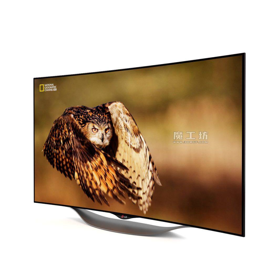 LG 曲面OLED电视 55EC9300
