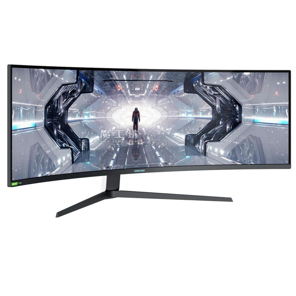 Samsung Odyssey G9 QLED双QHD电竞显示器