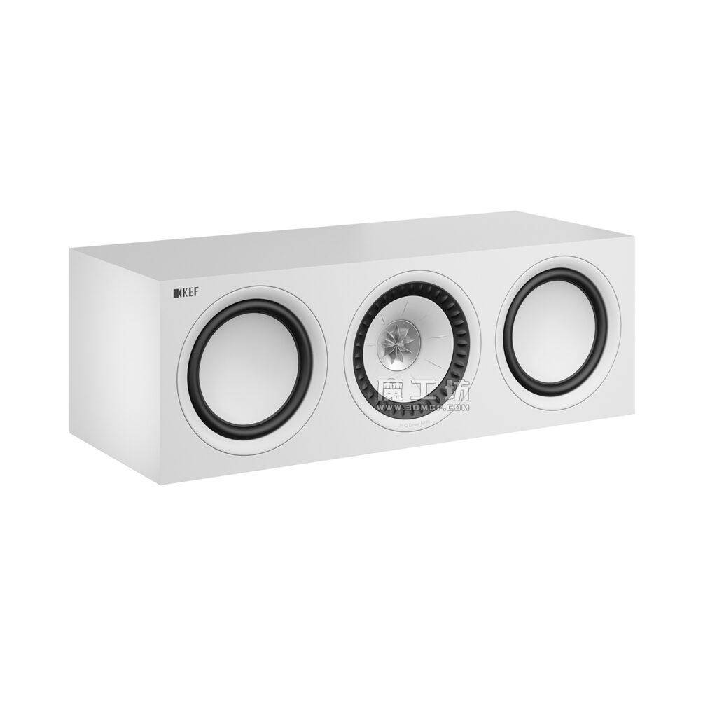KEF 中置高保真音箱 Q250c 白色