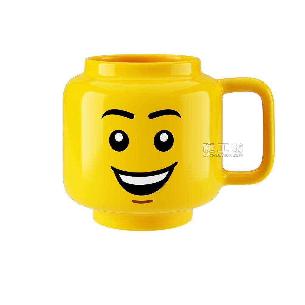 Lego Happy Boy 大号陶瓷马克杯