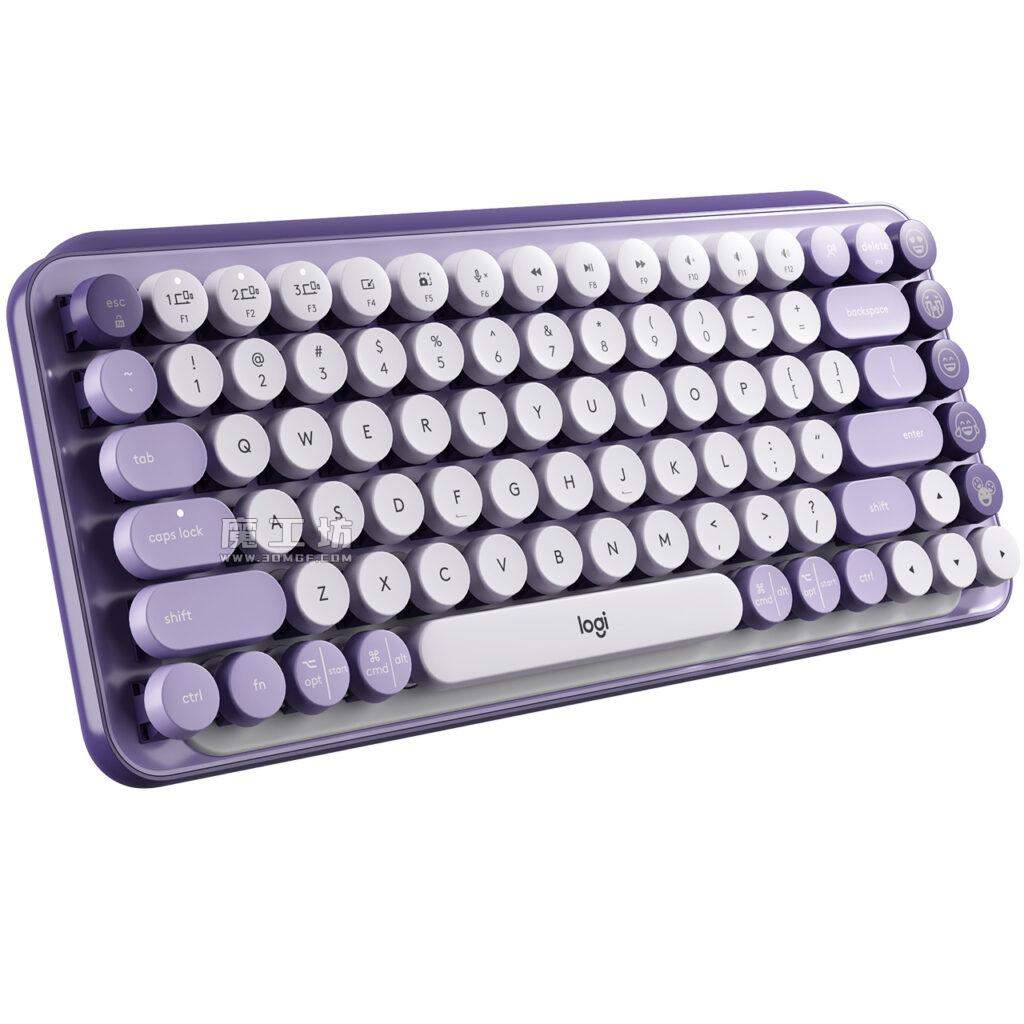 Logitech Pop Keys Wireless 键盘 Cosmos