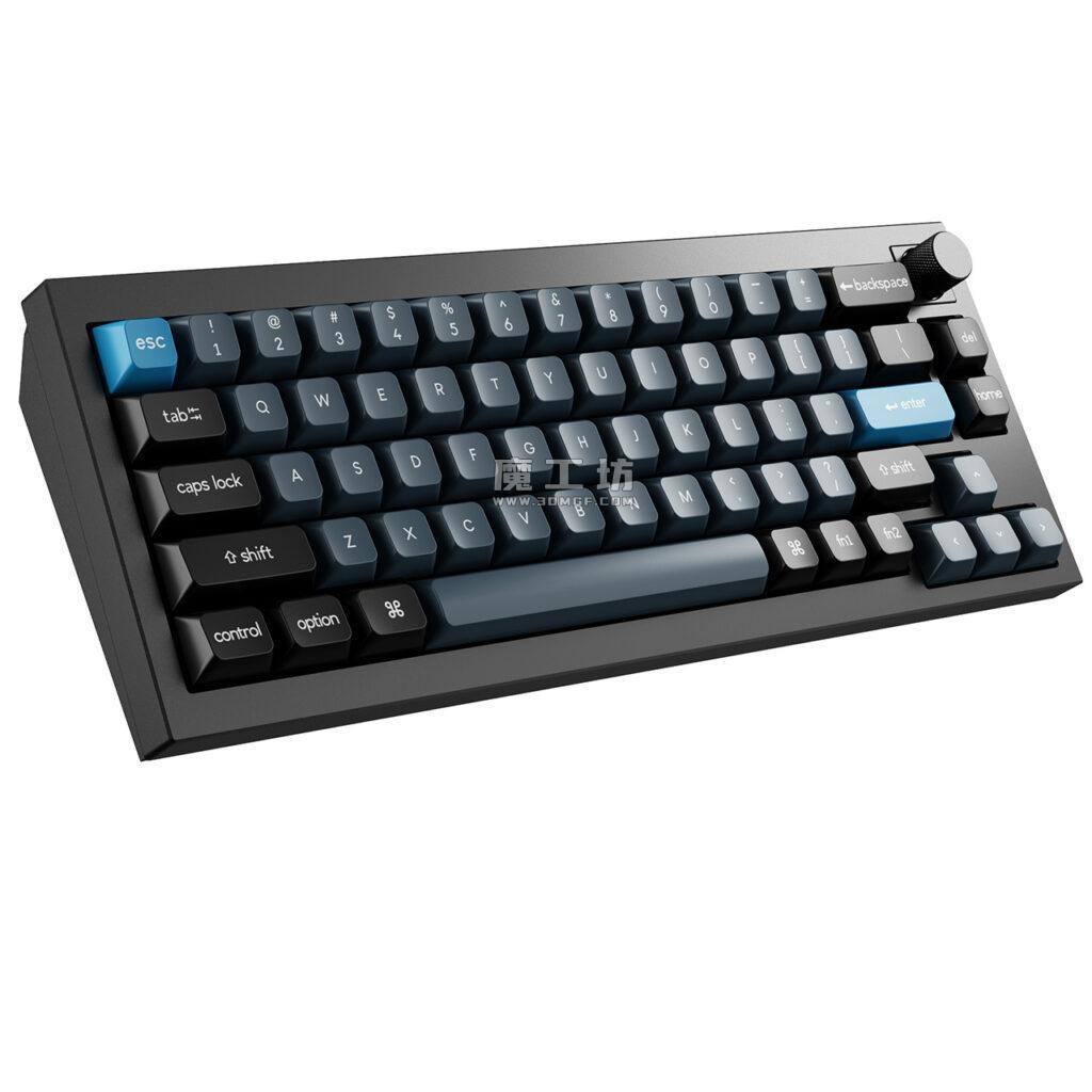 Keychron Q2 Pro Wireless Carbon 键盘