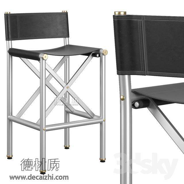 现代吧椅3D模型