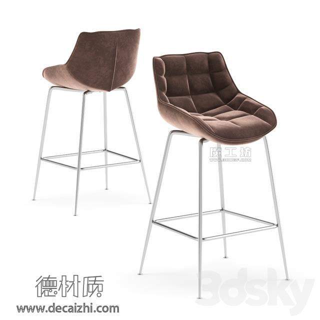现代吧椅3D模型