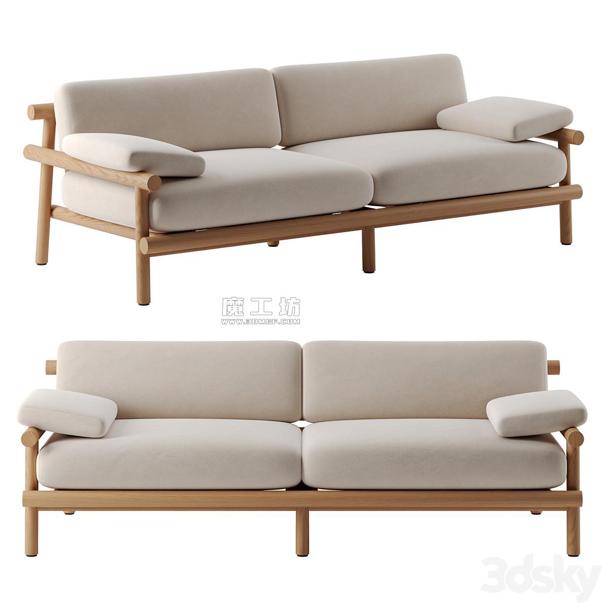 Ayana Sofa 3D模型