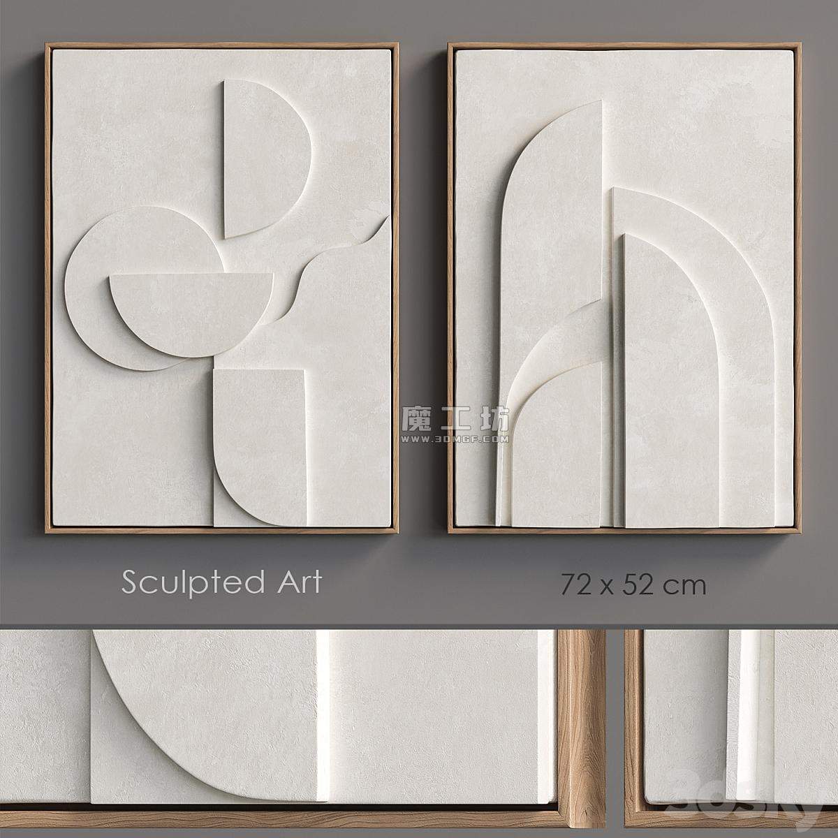 Etsy 4 Sculpted Art Max16 3D模型