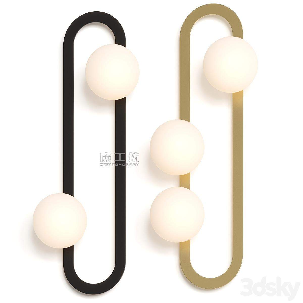 Dika Wall Lamp 2013 Vray 3D模型