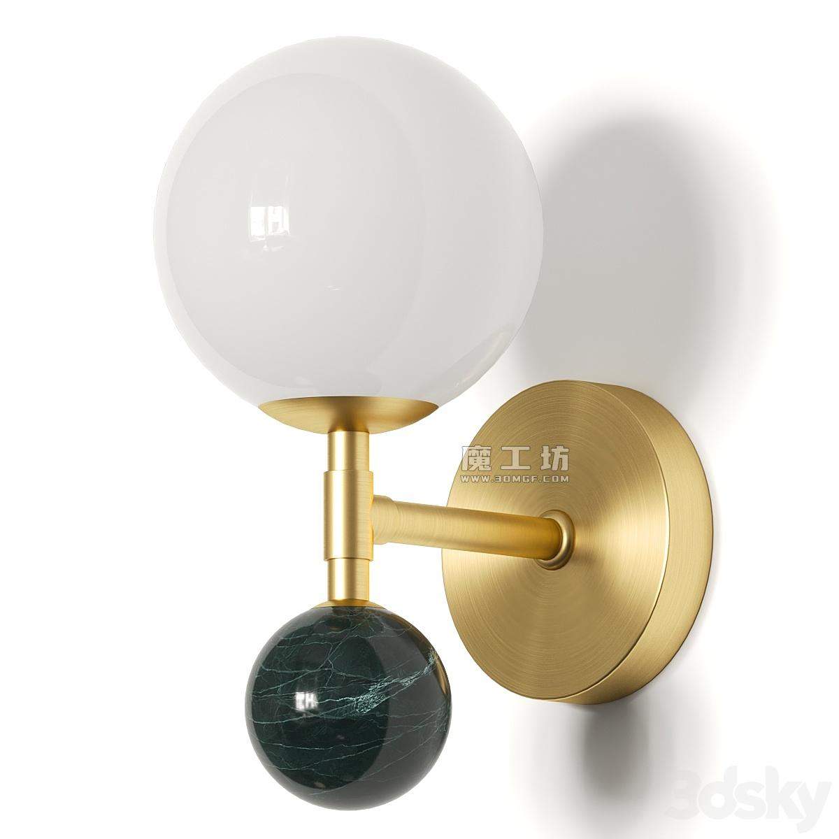 Oldis Wall Lamp 2013 Vray 3D模型