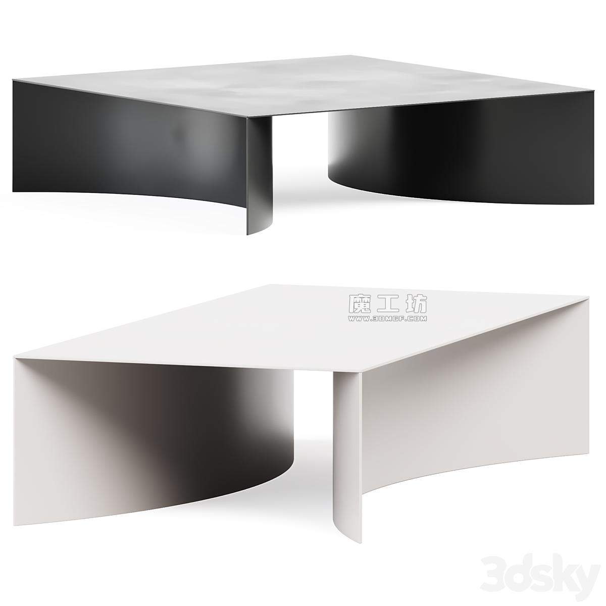 Void Coffee Table By Desalto 3D模型
