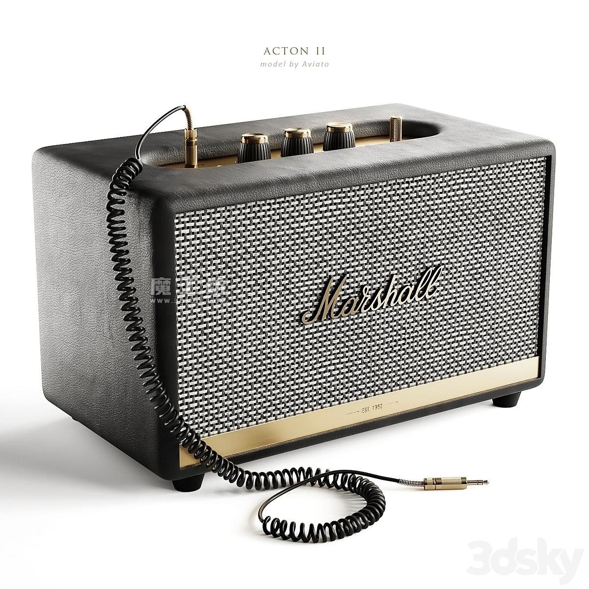 Marshall Acton Ii V Ray 3D模型