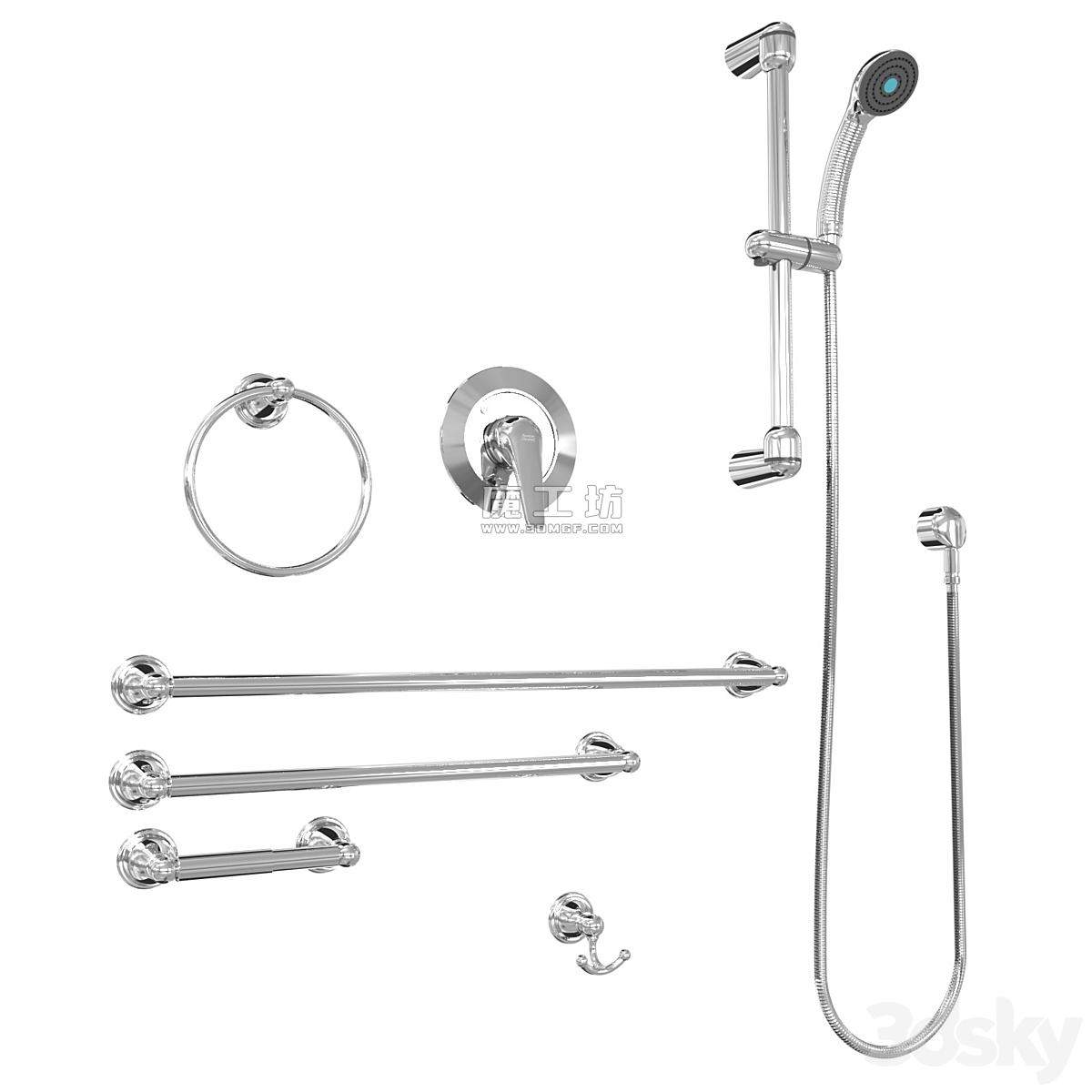 Bathroom Furniture 3D模型