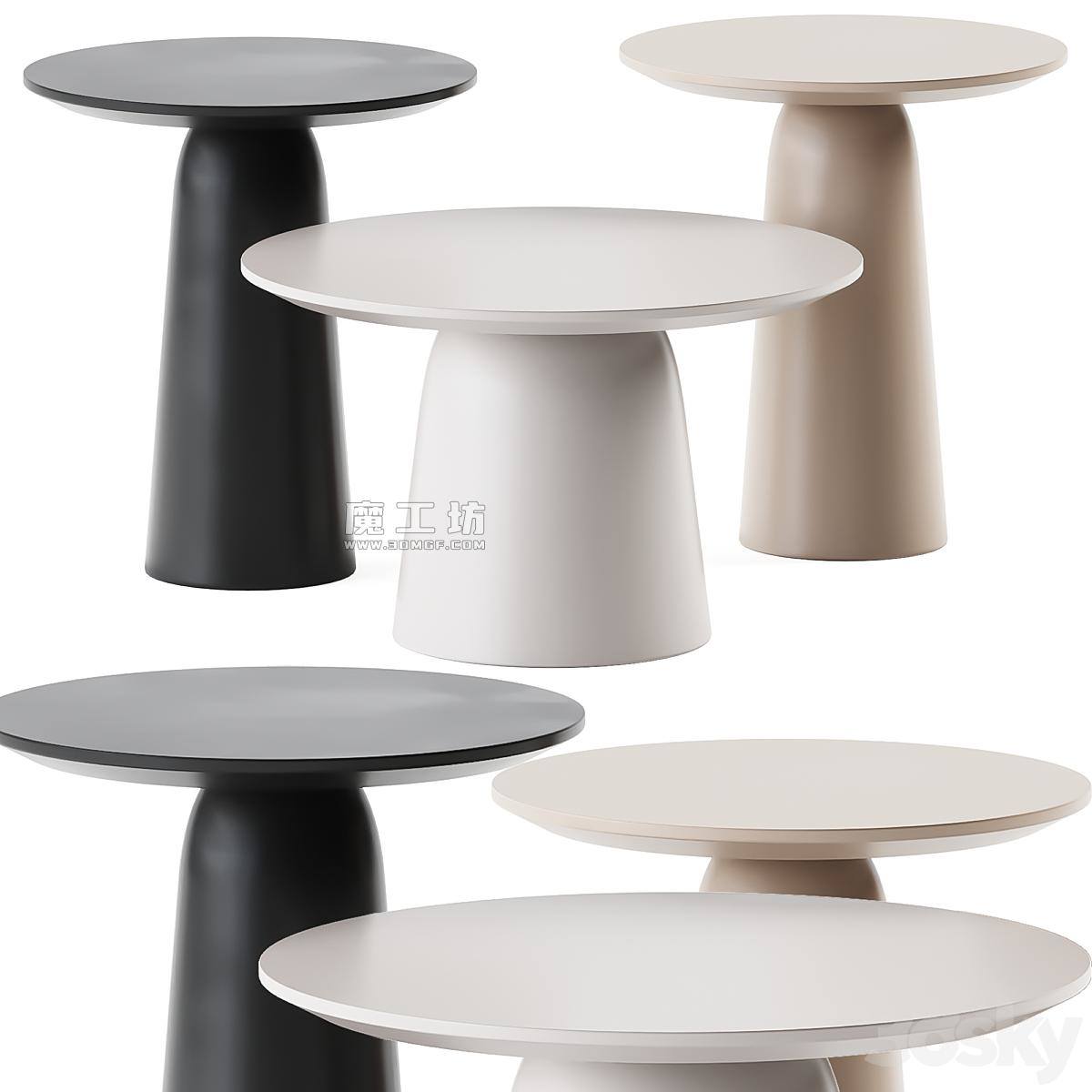 Coast Coffee Table Trit House 3D模型
