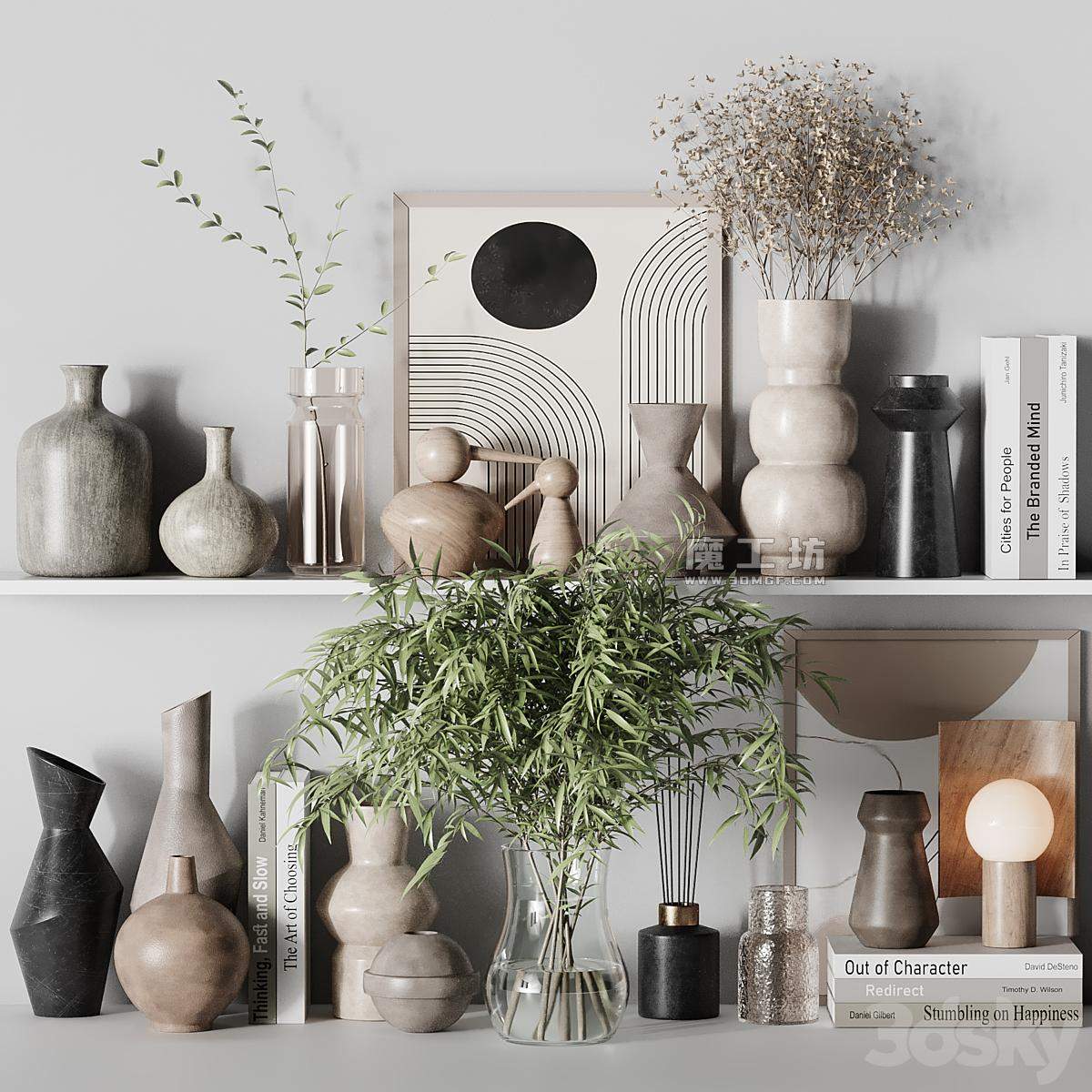 Decorative Set18 2015 Vray 3D模型