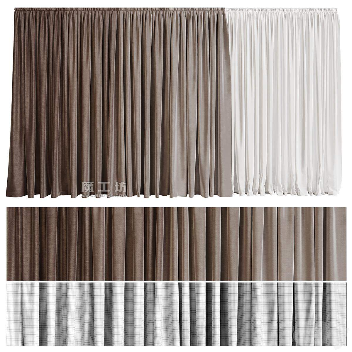 Curtain 3D模型