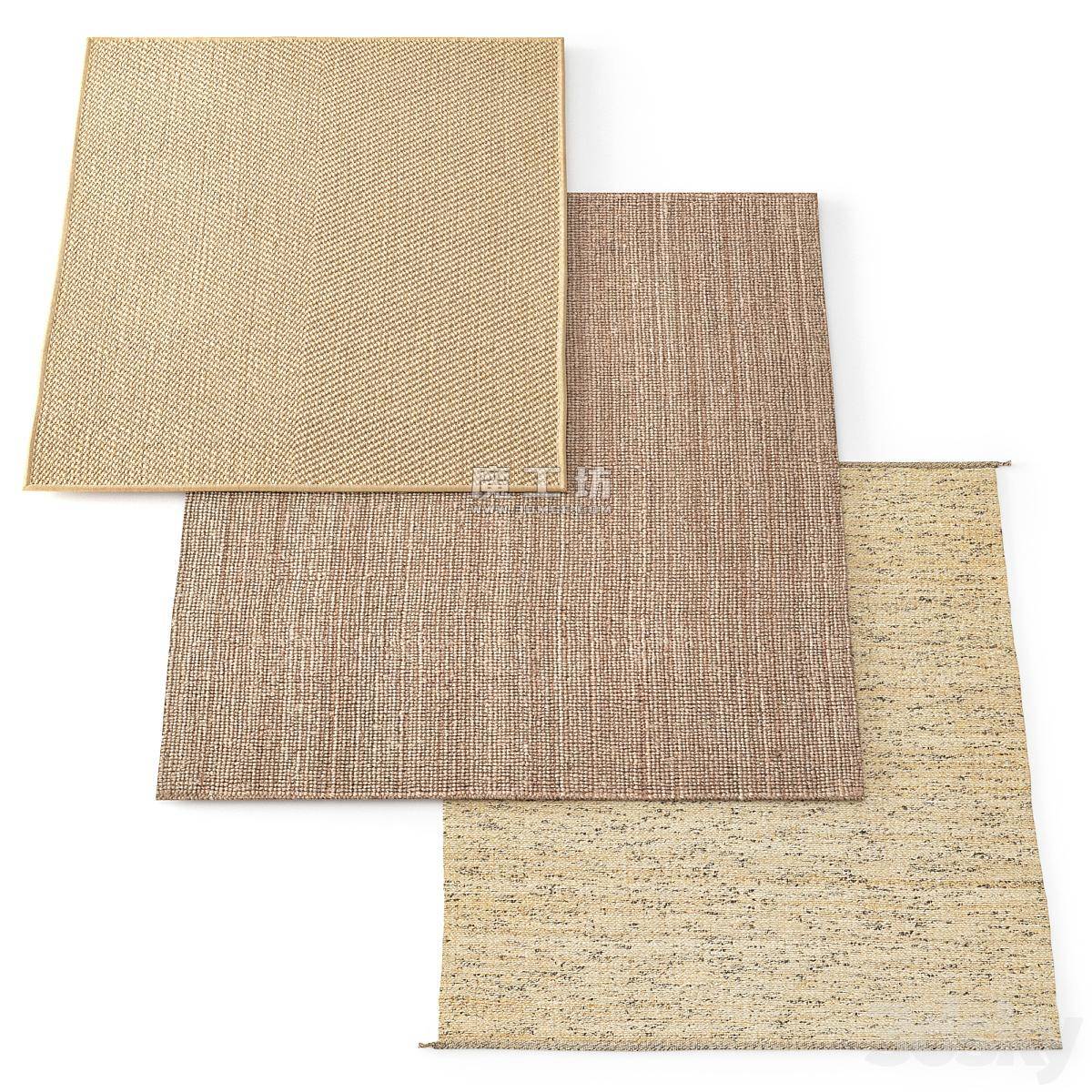 Carpet Ikea Set 02 Vray 2014 3D模型