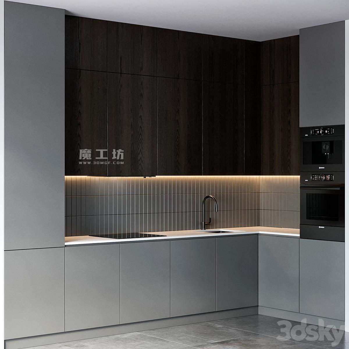 Kitchen 59 Vray 3D模型